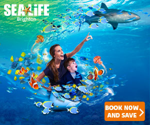 picture of an advert for Sea Life Brighton
