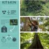 Picture of an infographic for the Kit and Kit Nappy fighting carbon emissions