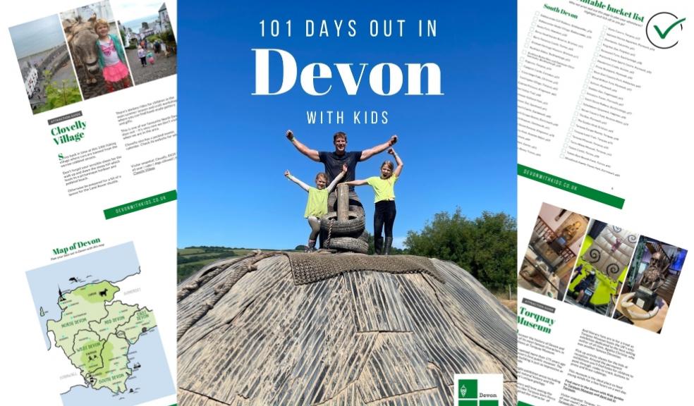 Picture of 101 days out in devon with kids publication