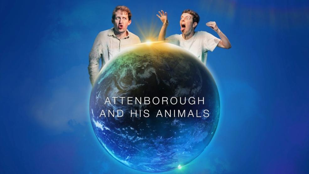 picture of Attenborough and his animals production
