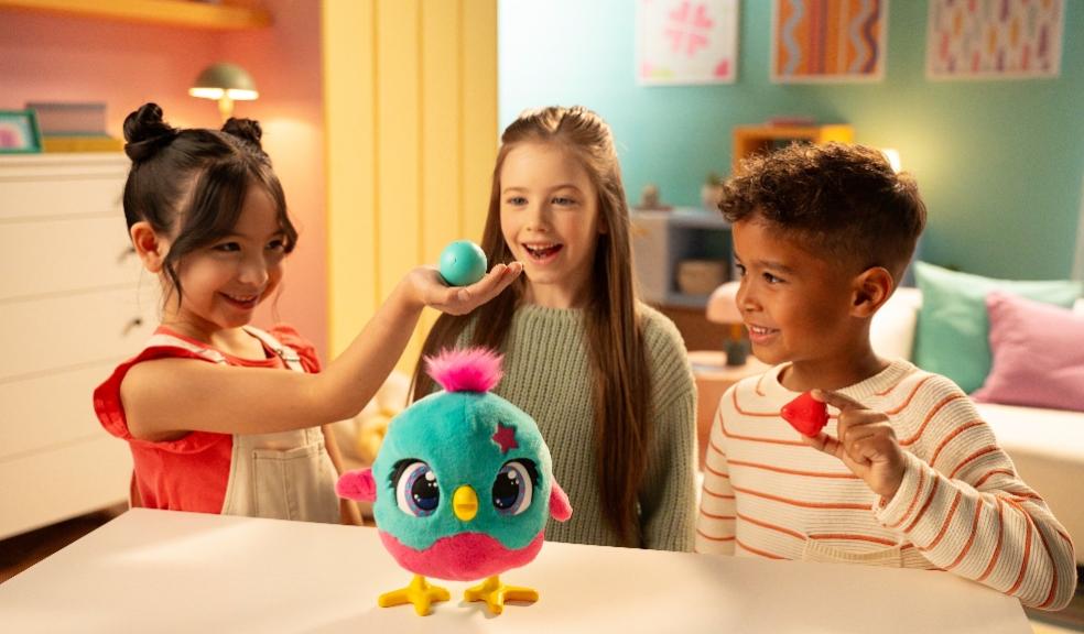 picture of Chick a Boo childrens toy with happy child playing with it