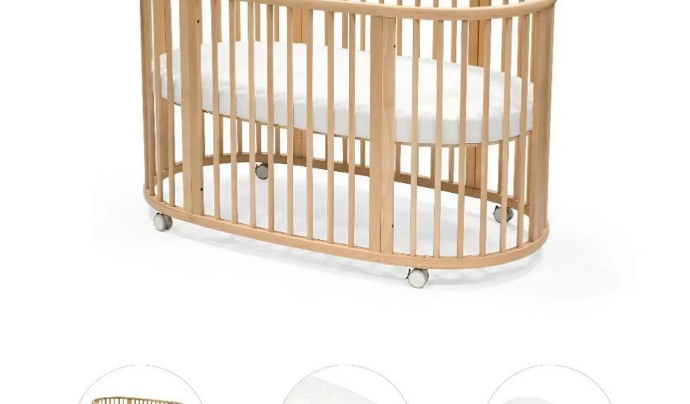 picture of Stokke Sleepi Bed Bundle in Natural
