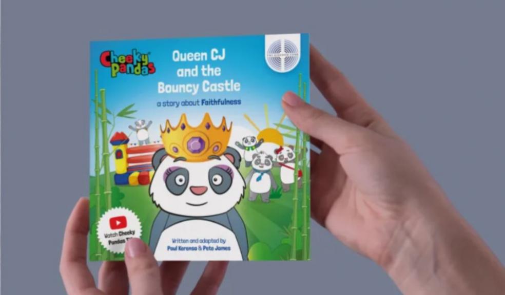 picture of cheeky pandas book to celebrate the Queen's platinum jubilee