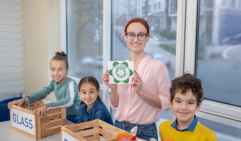 picture of Children attending local eco-club after school lessons