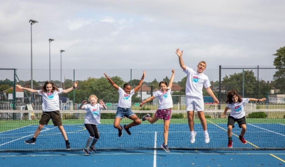 Picture of children at an easter holiday camp