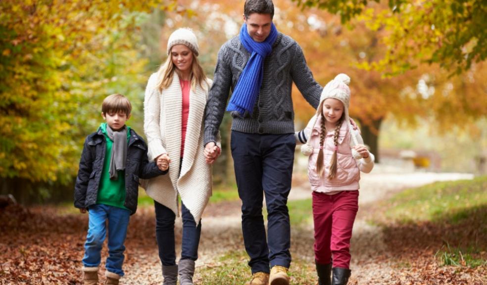 picture of a family walk