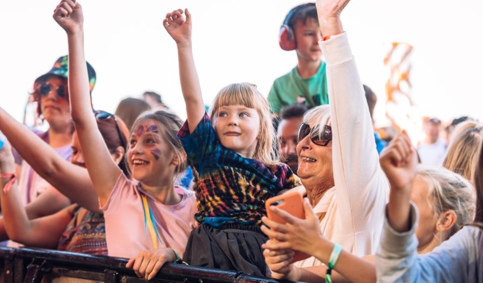 family at Valleyfest picture of a family at Valleyfest