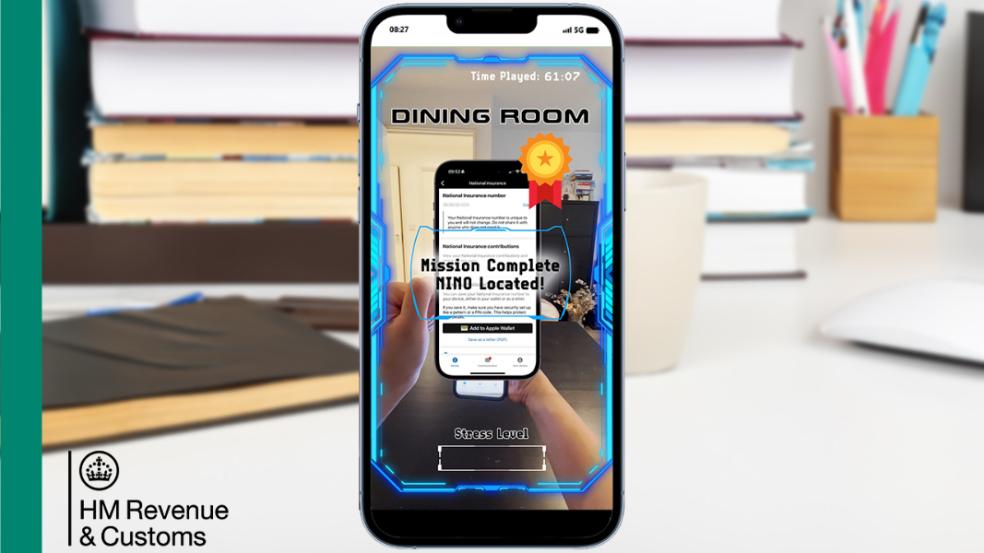 picture of HMRC student finance app