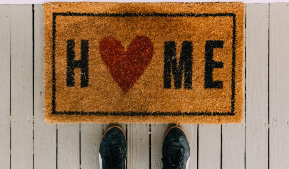 picture of a Home welcome mat