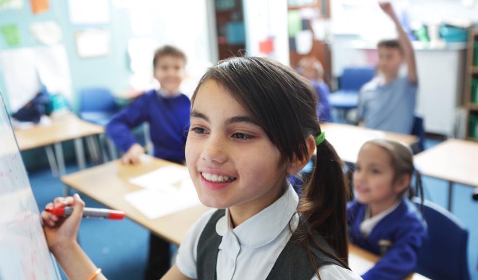 picture of schoolchildren in a classroom