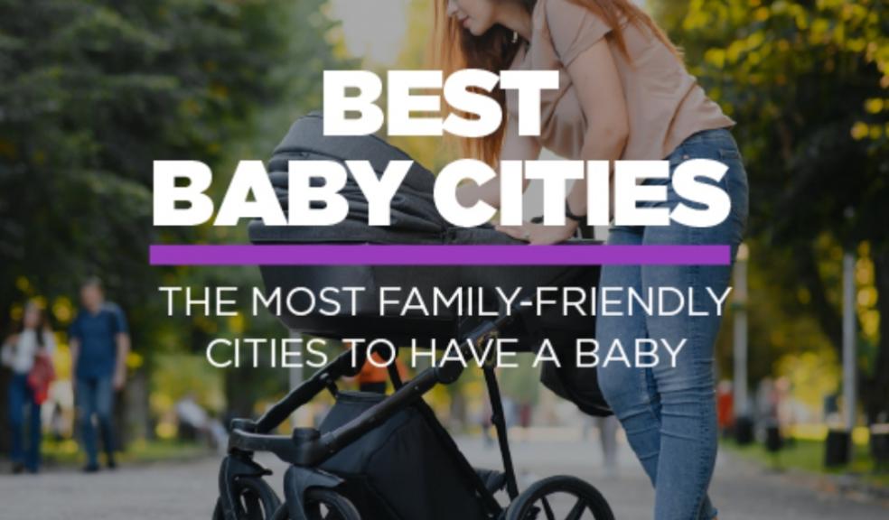 picture of the best baby cities infographic