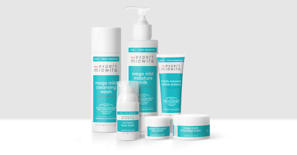 picture of My Expert Midwife Baby Skincare range