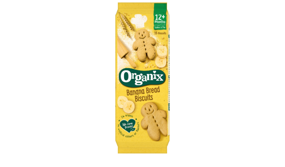 Organix Banana Bread Biscuits picture of Organix Banana Bread Biscuits