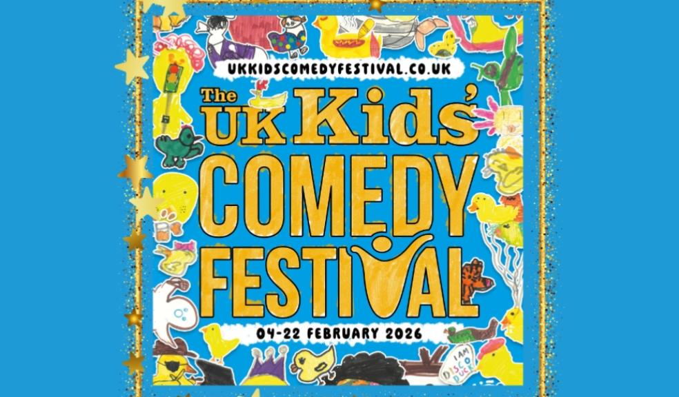 picture of a poster for The UK Kids Comedy Festival