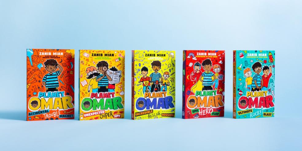 picture of Planet Omar series of books
