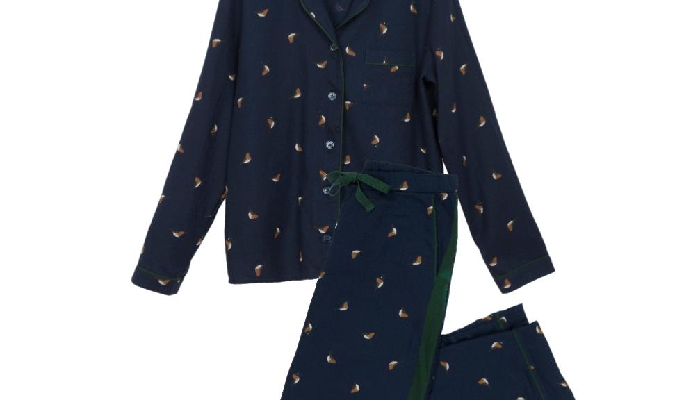 picture of Sophie Allport robin pyjama set ladies