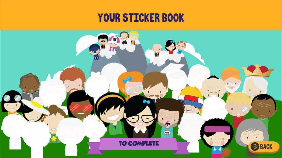 picture of switch game sticker book