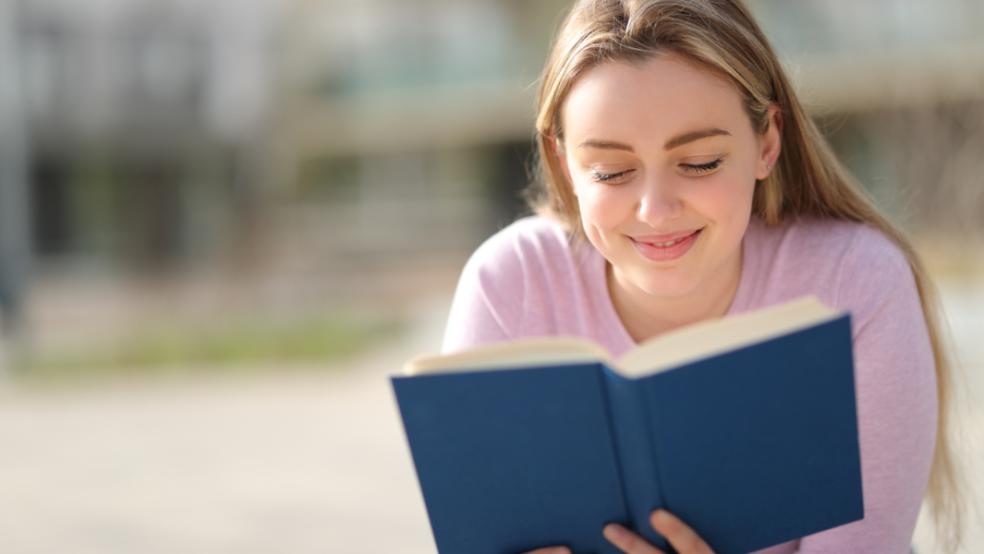 picture of a Teen Reading