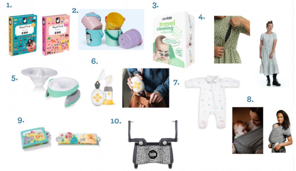 picture of top baby and toddler travel essentials
