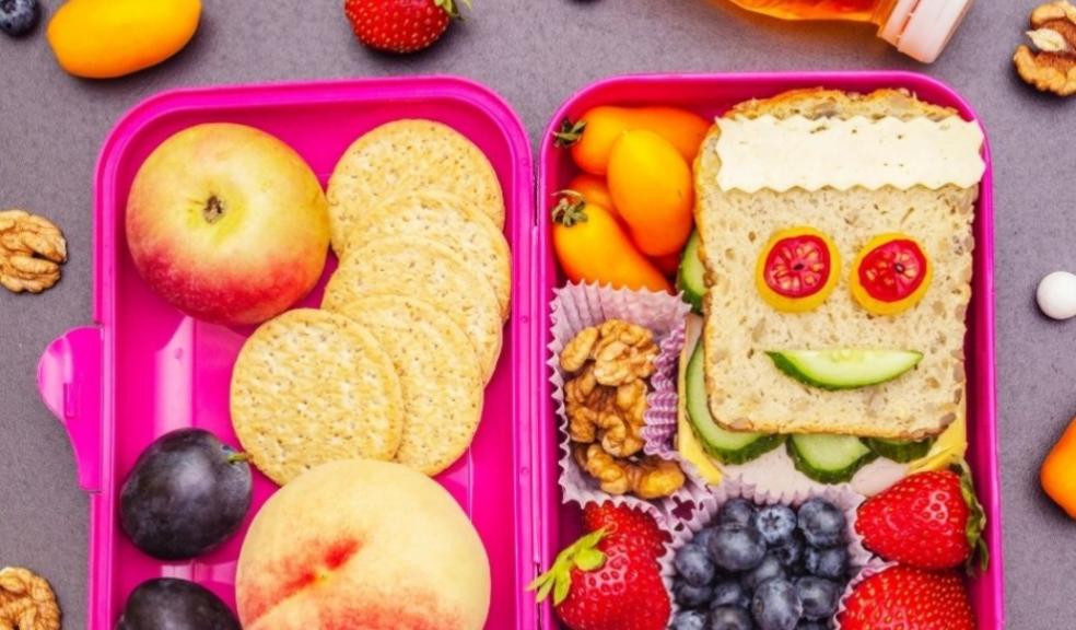 Picture of a funky children's school lunchbox