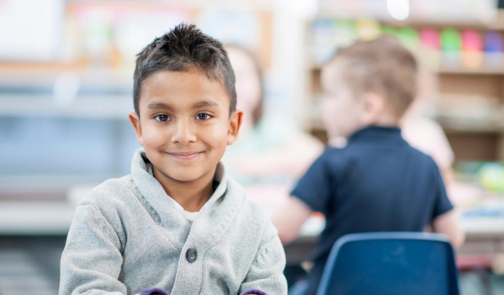 Picture of a child starting school