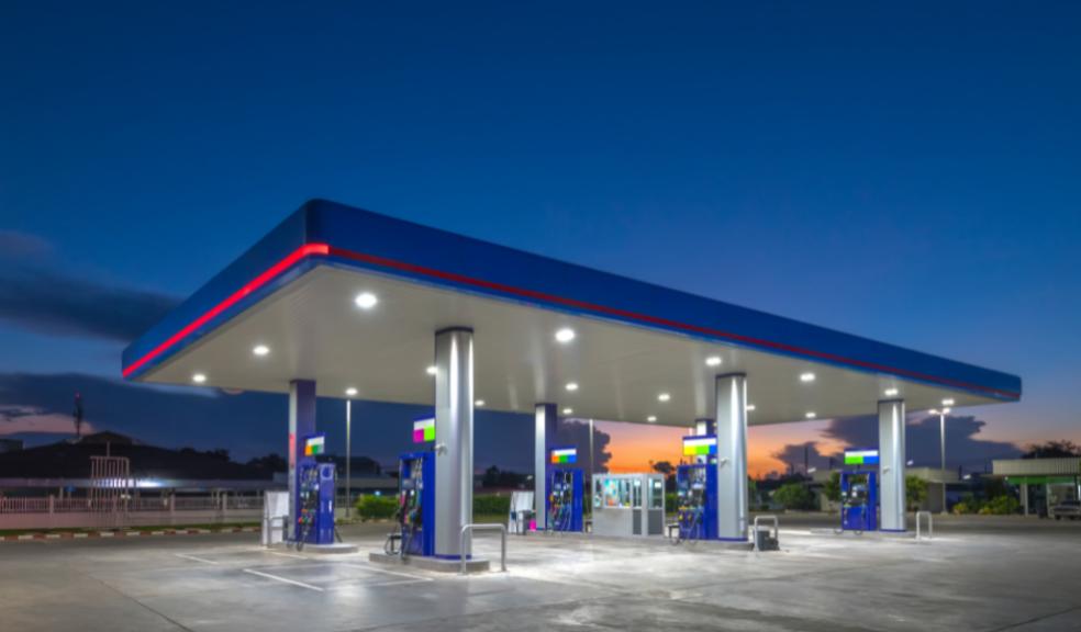 picture of a service station