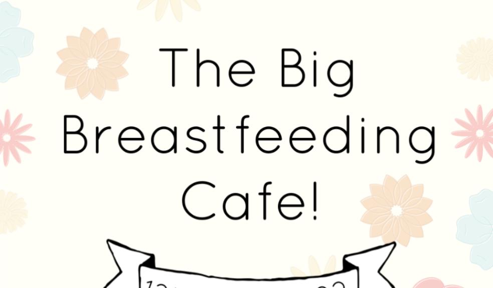 picture of the big breastfeeding cafe campaign