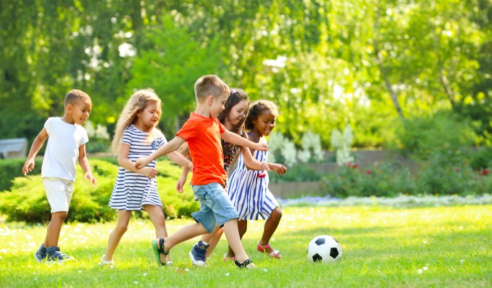 picture of children playing outside