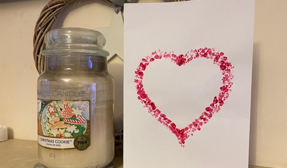 picture of Valentines day card activity