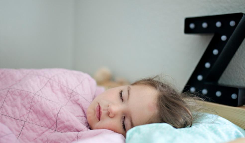 picture of a child sleeping 