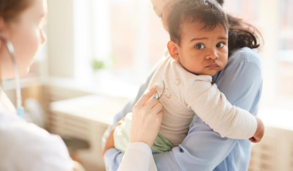 picture of child at the doctors