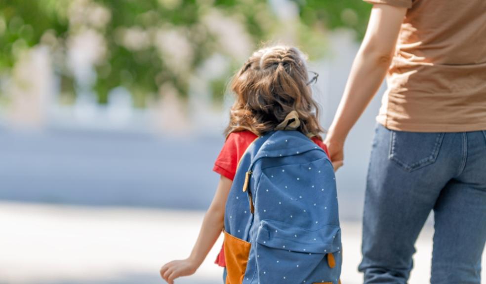 picture of a child going to school