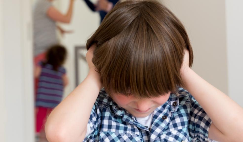 picture of child living with domestic violence