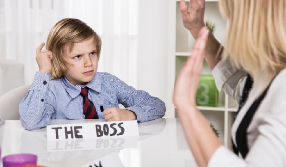picture of a child who is the boss