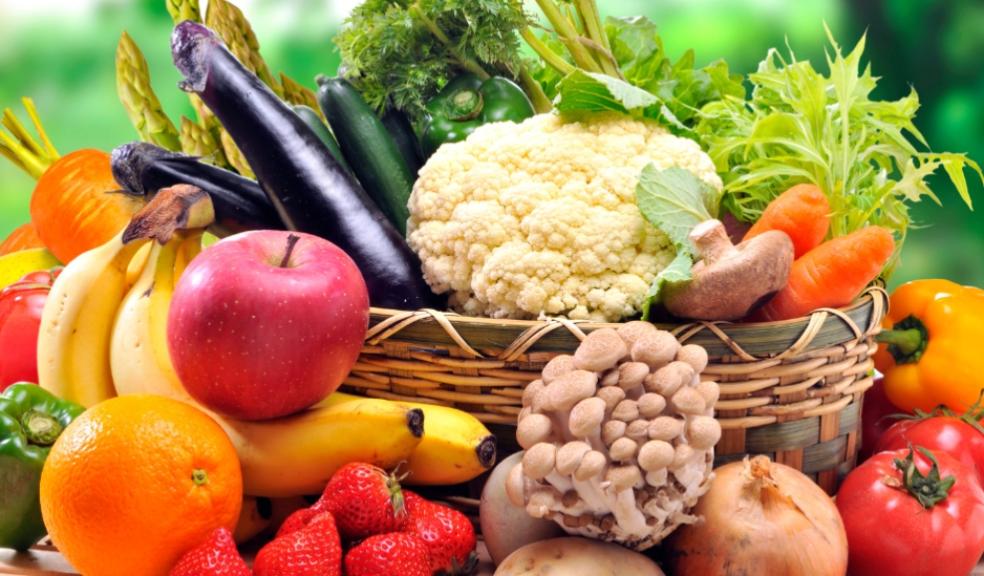 picture of fruit and veg in a basket