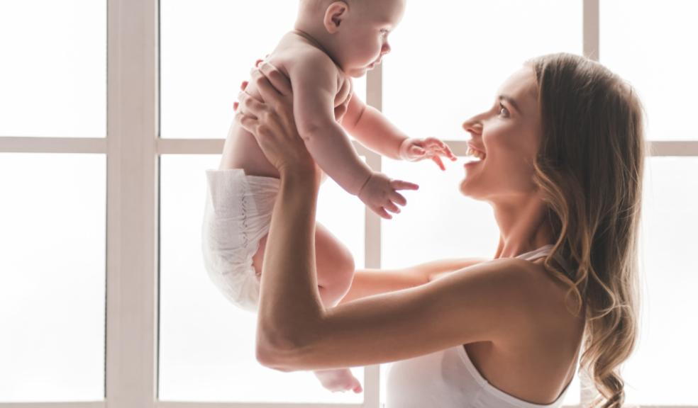 mum and baby picture of a mum and baby