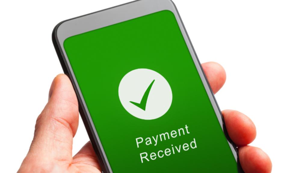 picture of payment received