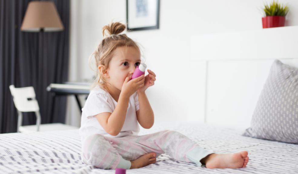 picture of a child with asthma