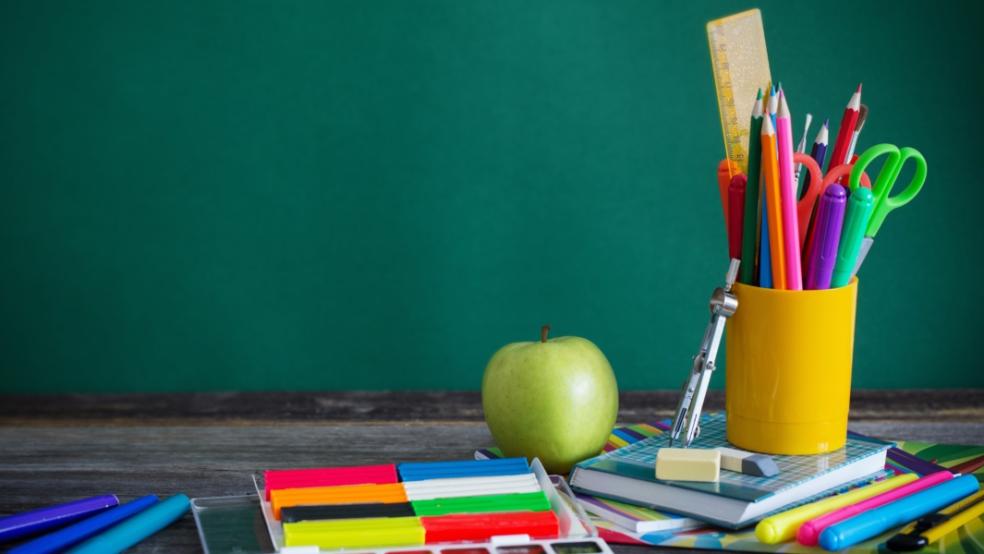 picture of school stationary