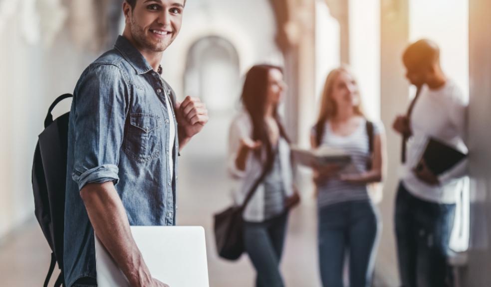 picture of students at a university campus