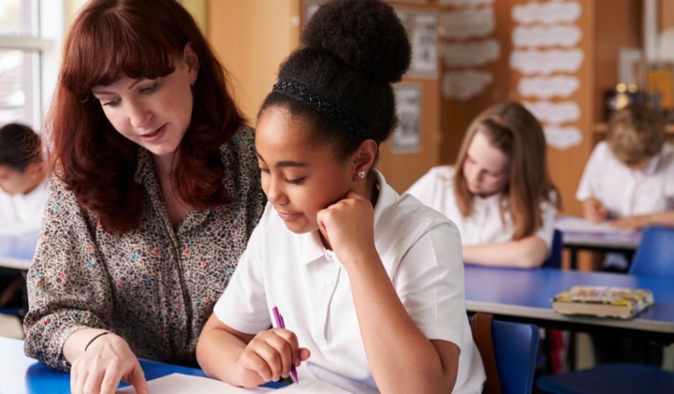 picture of a teacher and student