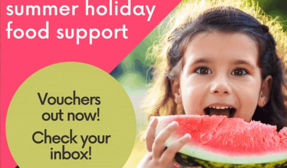 picture of free school meal holiday vouchers poster 