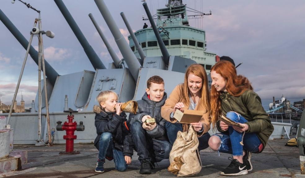 picture of a family at imperial war museum