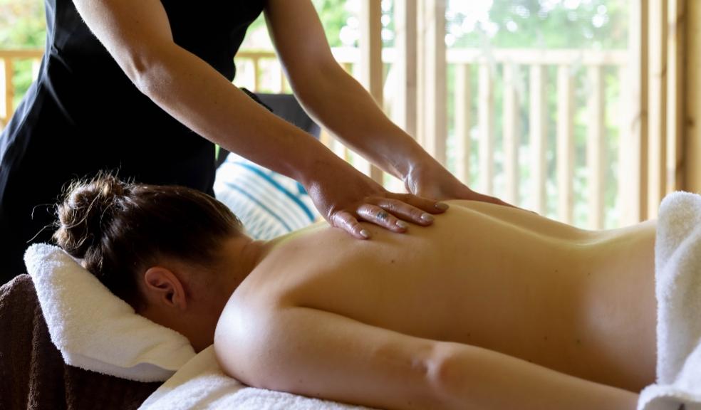 picture of a woman getting a massage