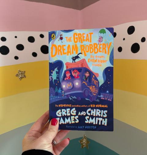 picture of The Great Dream Robbery childrens book for a book review