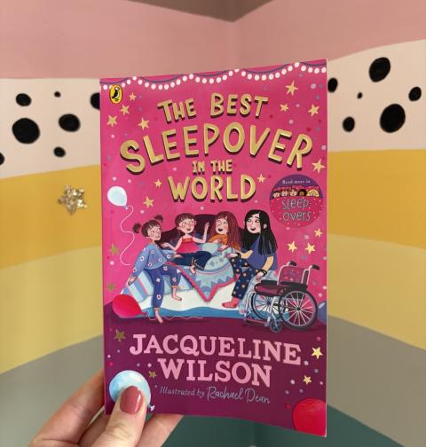picture of The Best Sleepover in the World childrens book by Jaqueline Wilson