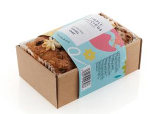 picture of gluten free simnel loaf cake