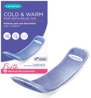 picture of lansinoh Cold & Warm Post-Birth Relief Pad 