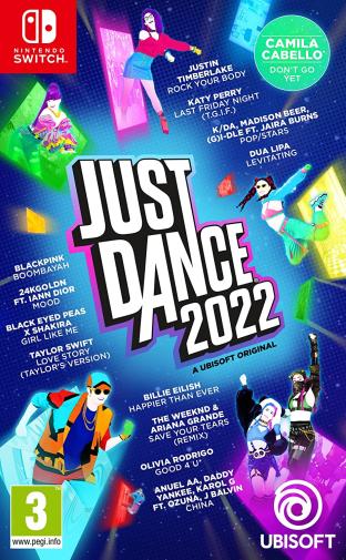 picture of just dance 2022 nintendo switch game