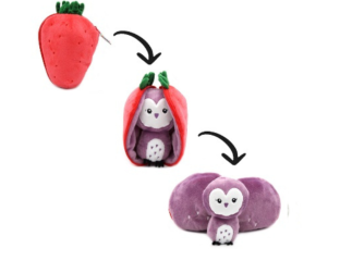 Violet the strawberry owl flipetz picture of Violet the strawberry owl flipetz